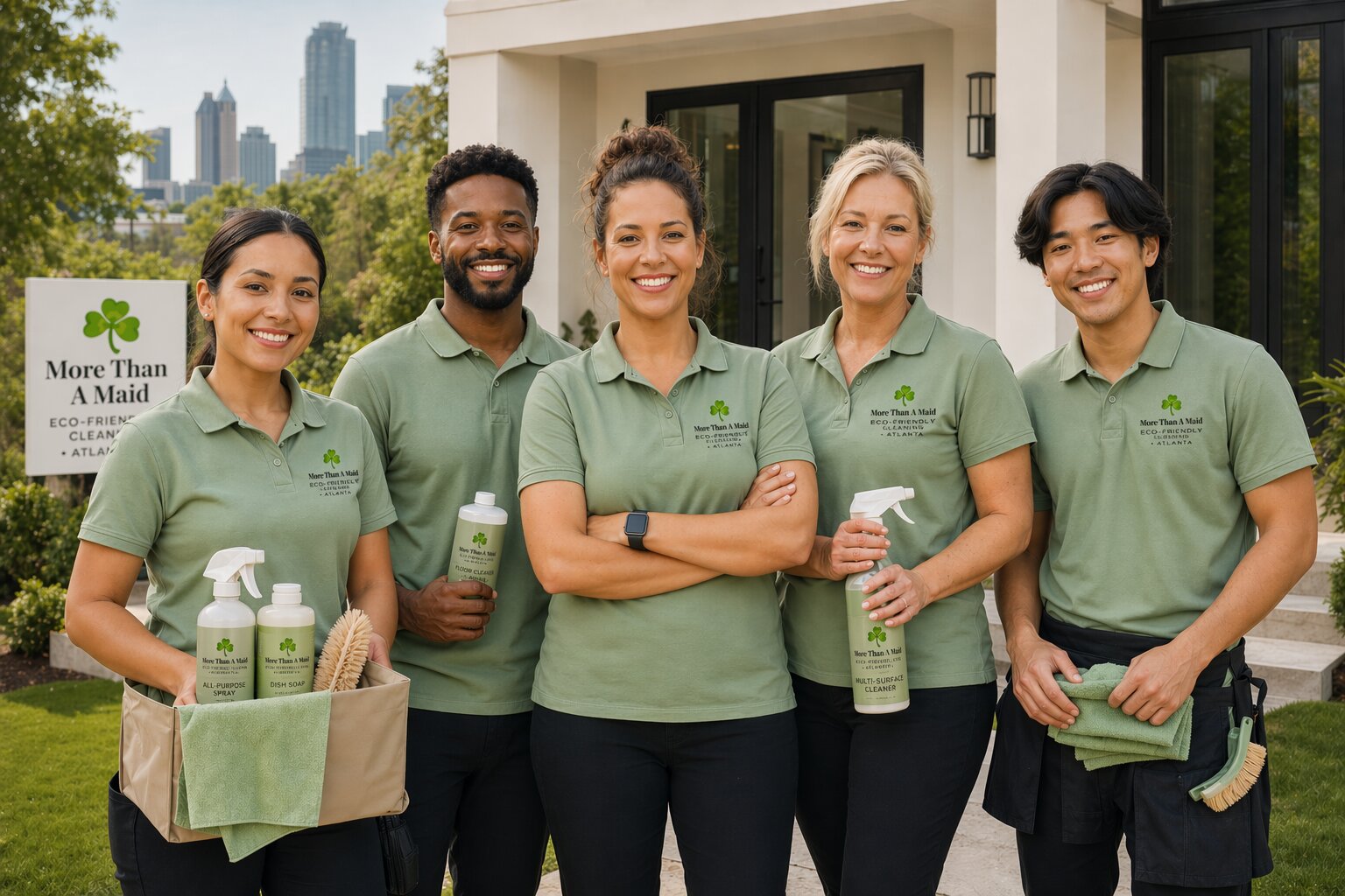 The More Than A Maid team in Atlanta
